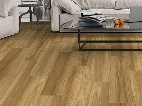 Piso vinílico Arkhé linha Advanced padrão madeira Alder.